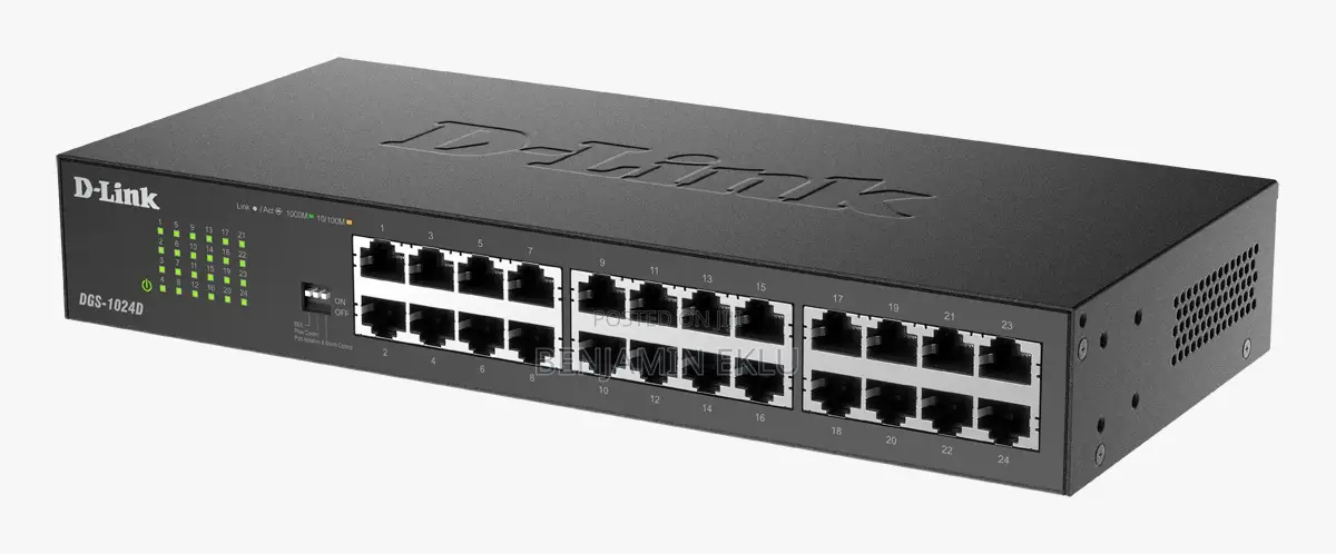 D-Link DGS-1024D 24-Port Gigabit Unmanaged Switch