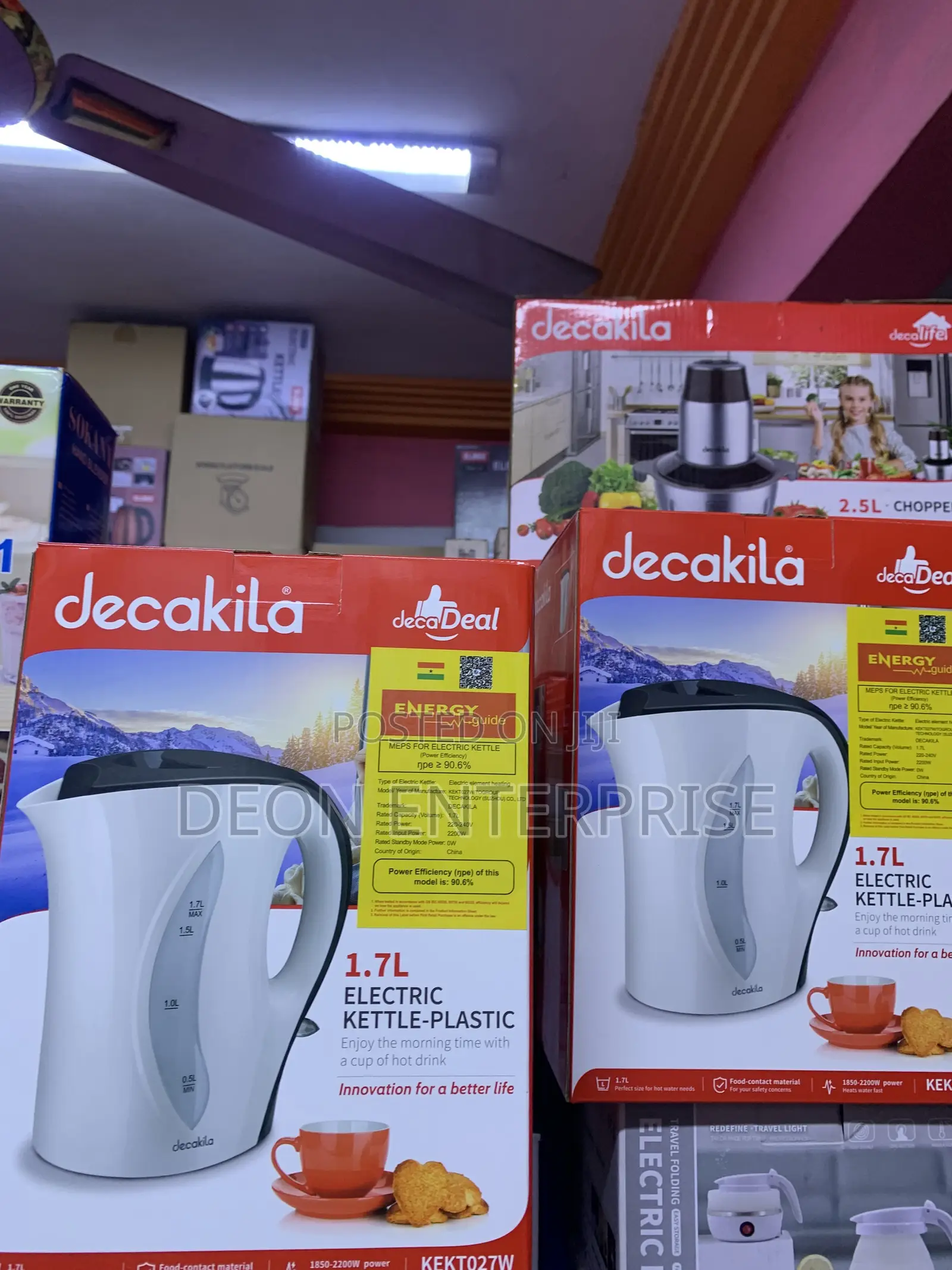 Decakila 1.7l Kettle