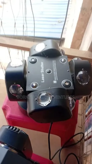 New Arrival Rotating Beam Laser Moving Head Light RGBW 4in1