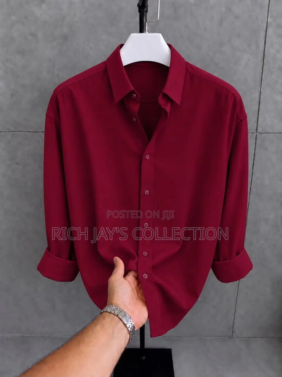Shirt for Men ( Long Sleeve Plain )