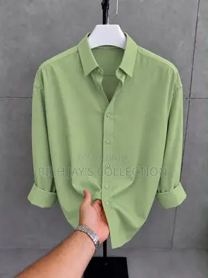 Shirt for Men ( Long Sleeve Plain )