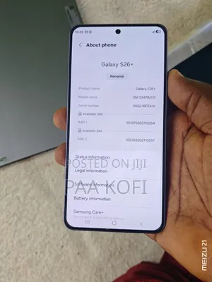 New Samsung Galaxy S26+ 256 GB
