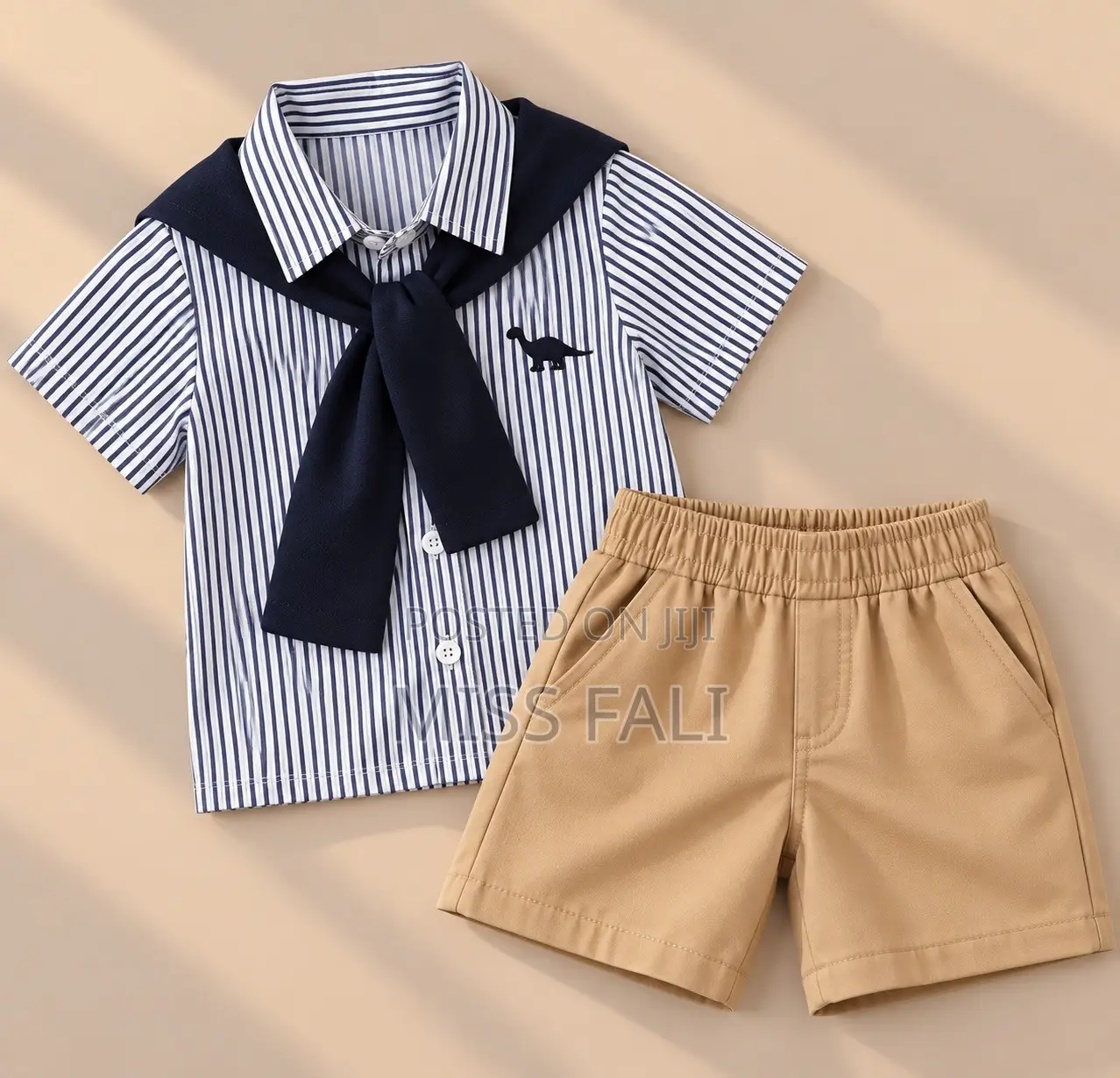 Little Gentleman Striped Set. 3-4Years