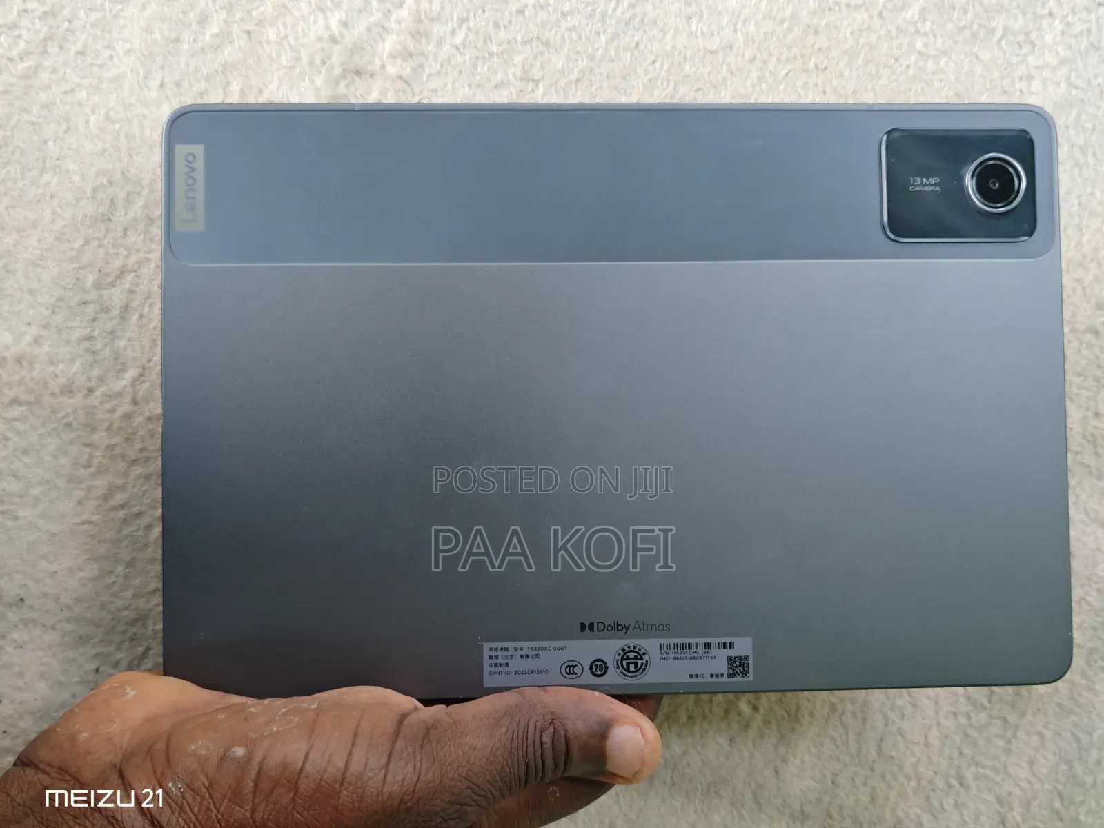 Lenovo Tab M11 128 GB Gray