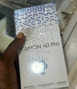 New Tecno Camon 40 Pro 5G 256 GB Blue