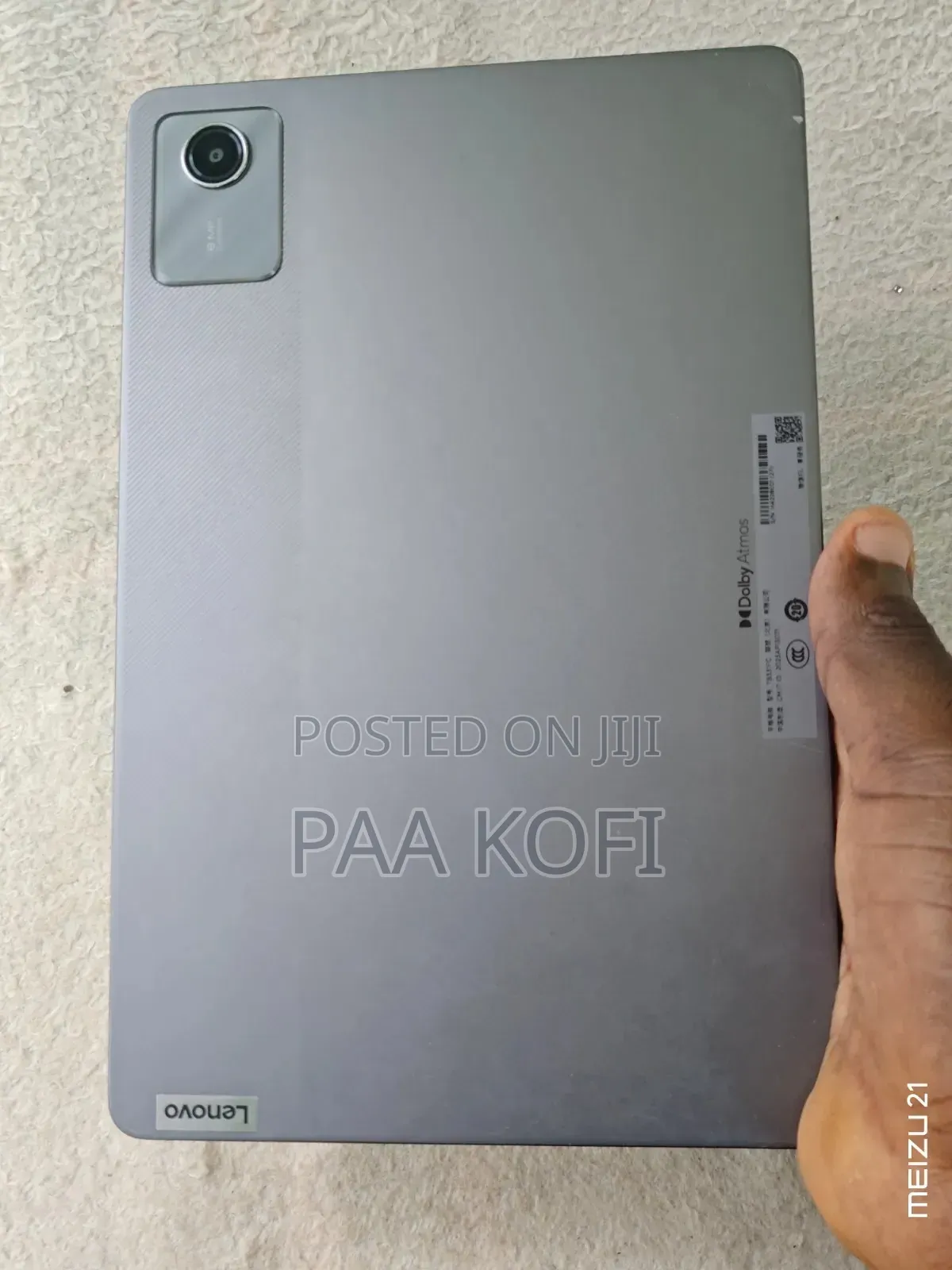 Lenovo Tab P11 128 GB Gray