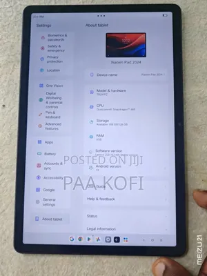 Lenovo Tab P11 128 GB Gray