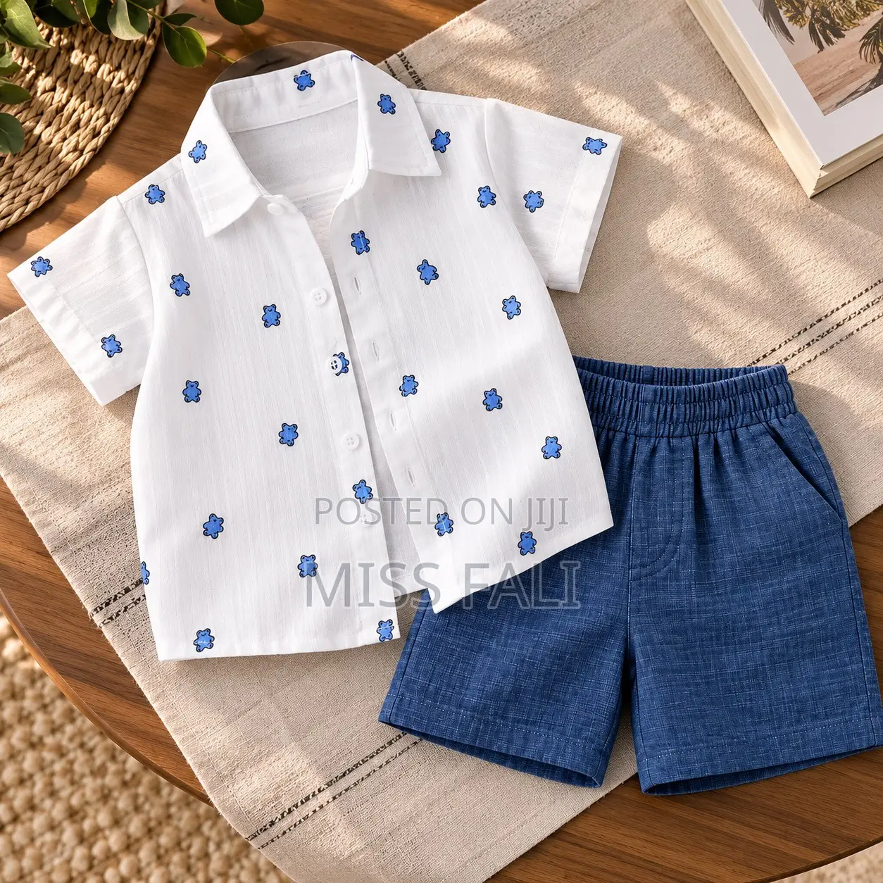 Blue Bear Summer Set. 3-4Years