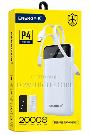 ENERGY-B P4 Powerer 20,000mAh Power Bank