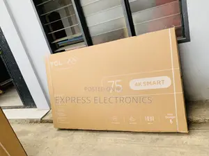 Brand New Sleek Slim TCL 75P6L (UHD 4K Smart Android TV)