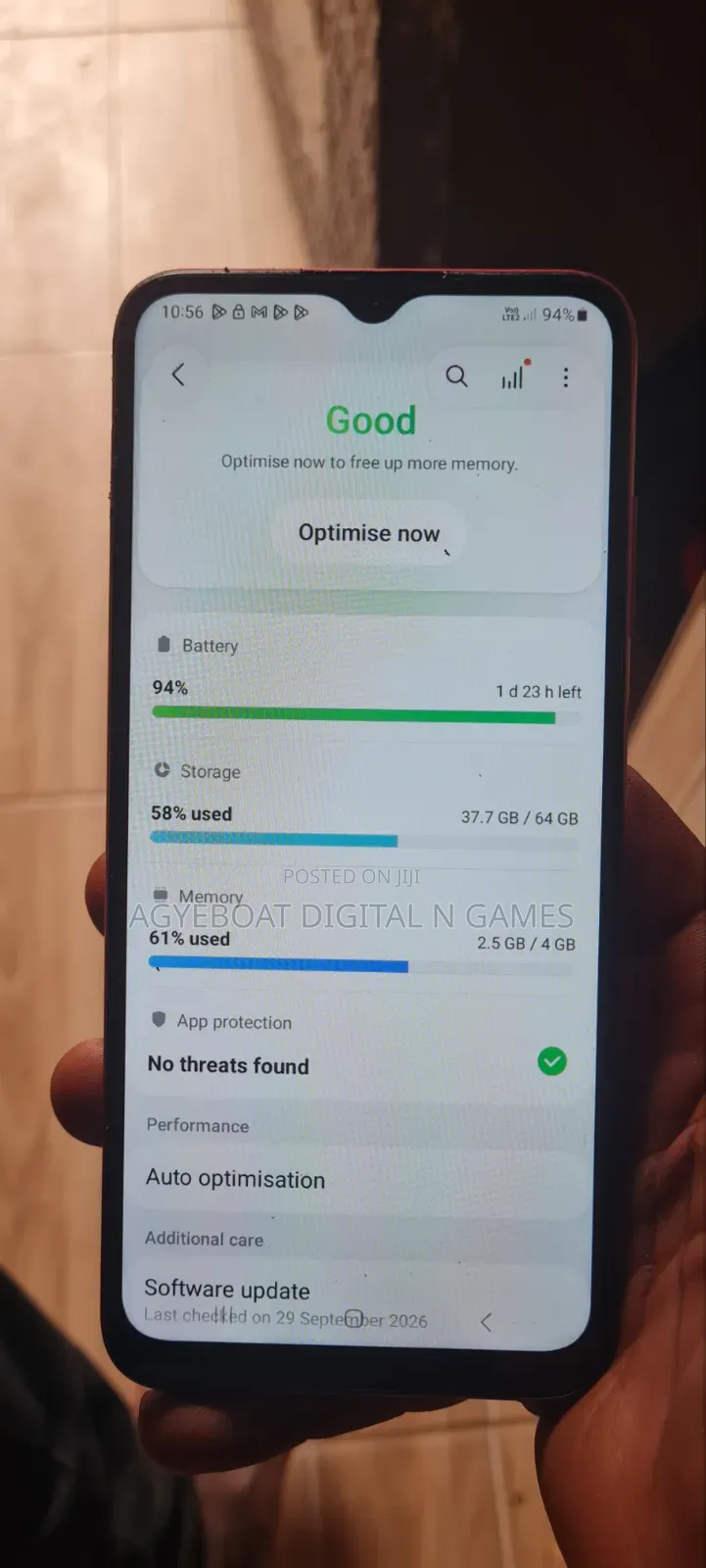Samsung Galaxy A03s 64 GB Red