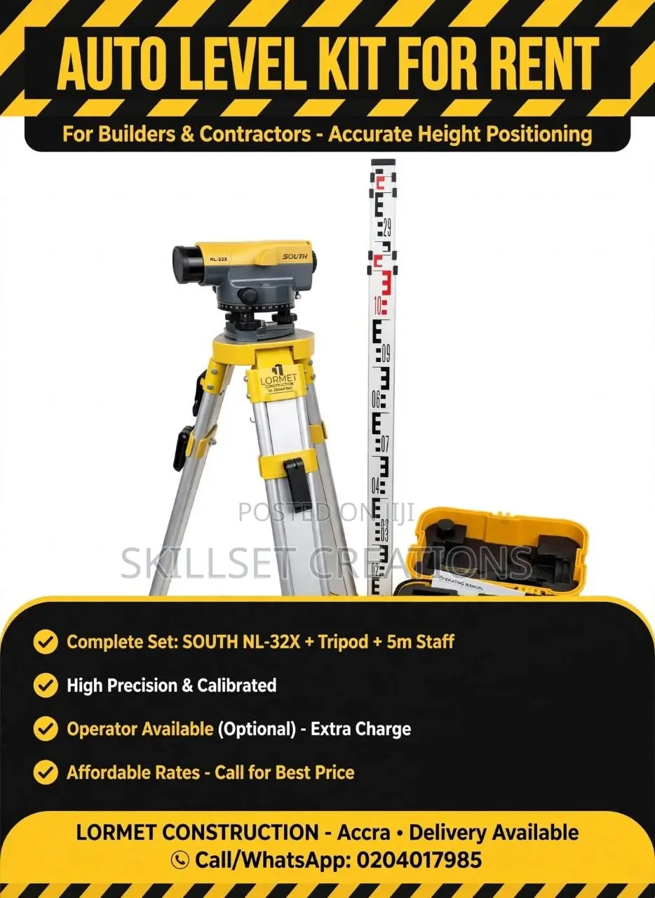 Leveling Instrument for Rent