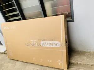 High Quality Slim Black TCL 75P6L (UHD 4K Smart Android TV)