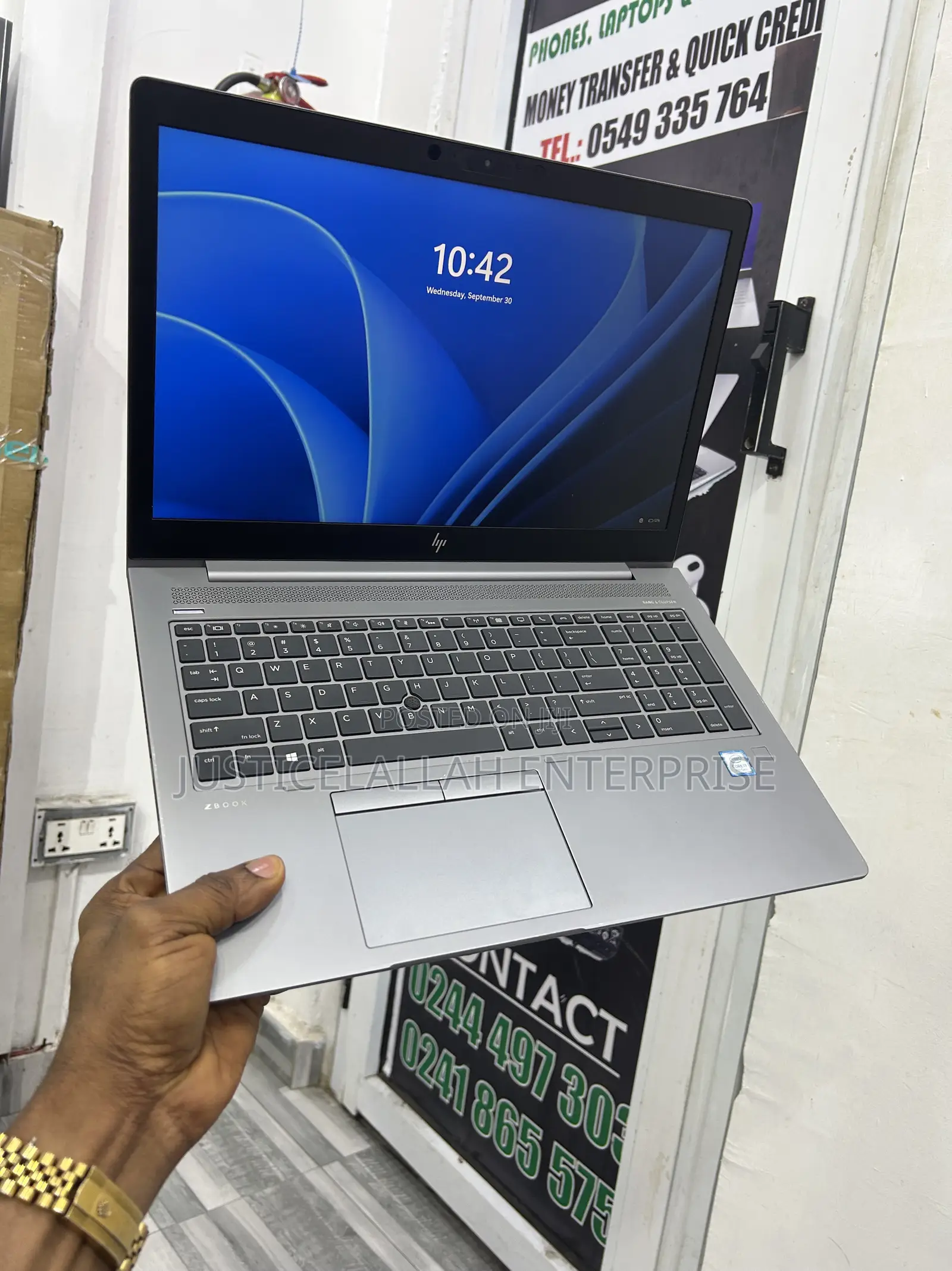 Laptop HP ZBook 15 G6 16GB Intel Core i7 SSD 512GB
