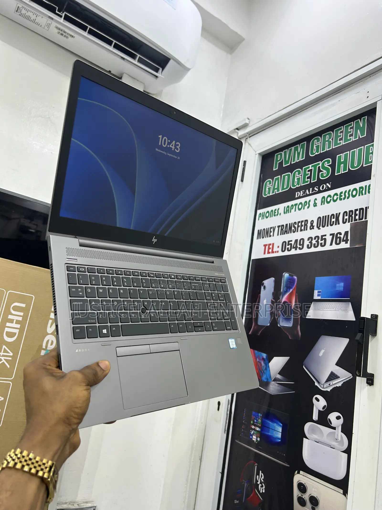 Laptop HP ZBook 15 G6 16GB Intel Core i7 SSD 512GB