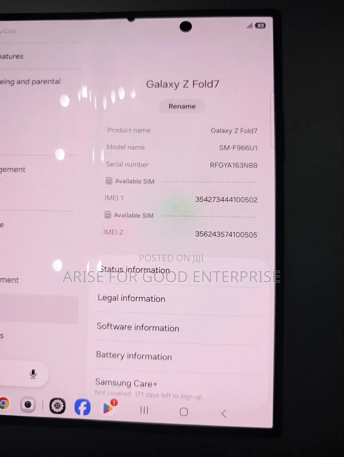 Samsung Galaxy Z Fold7 512 GB Black