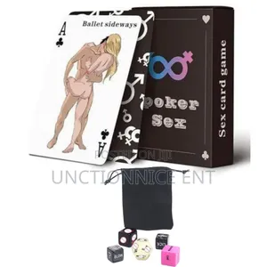 Dice and Card Sex Game for Lovers Couples Adult Toy