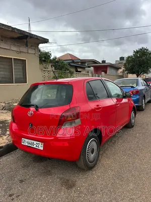 Toyota Vitz 1.3 AWD 3dr 2010 Red