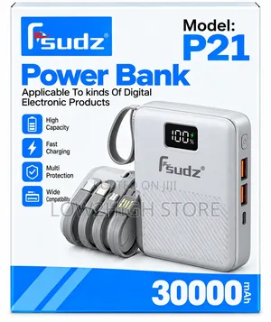Fsudz P21 30,000mAh 22.5W Power Bank