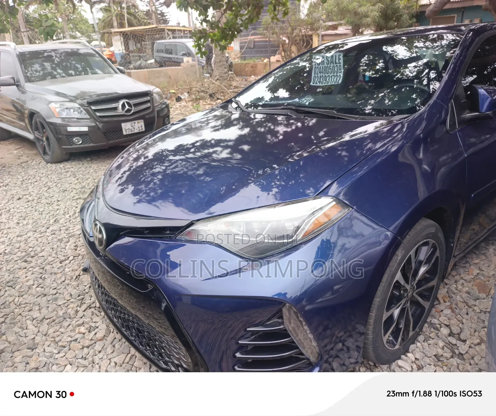 Toyota Corolla 2018 Blue