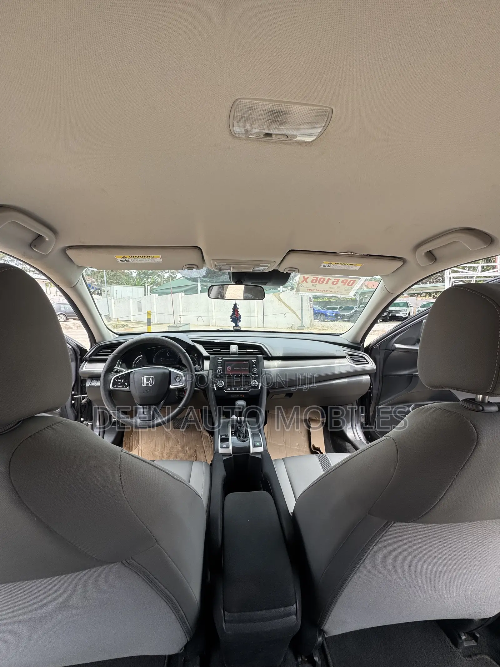 Honda Civic EX Sedan 2019 Gray