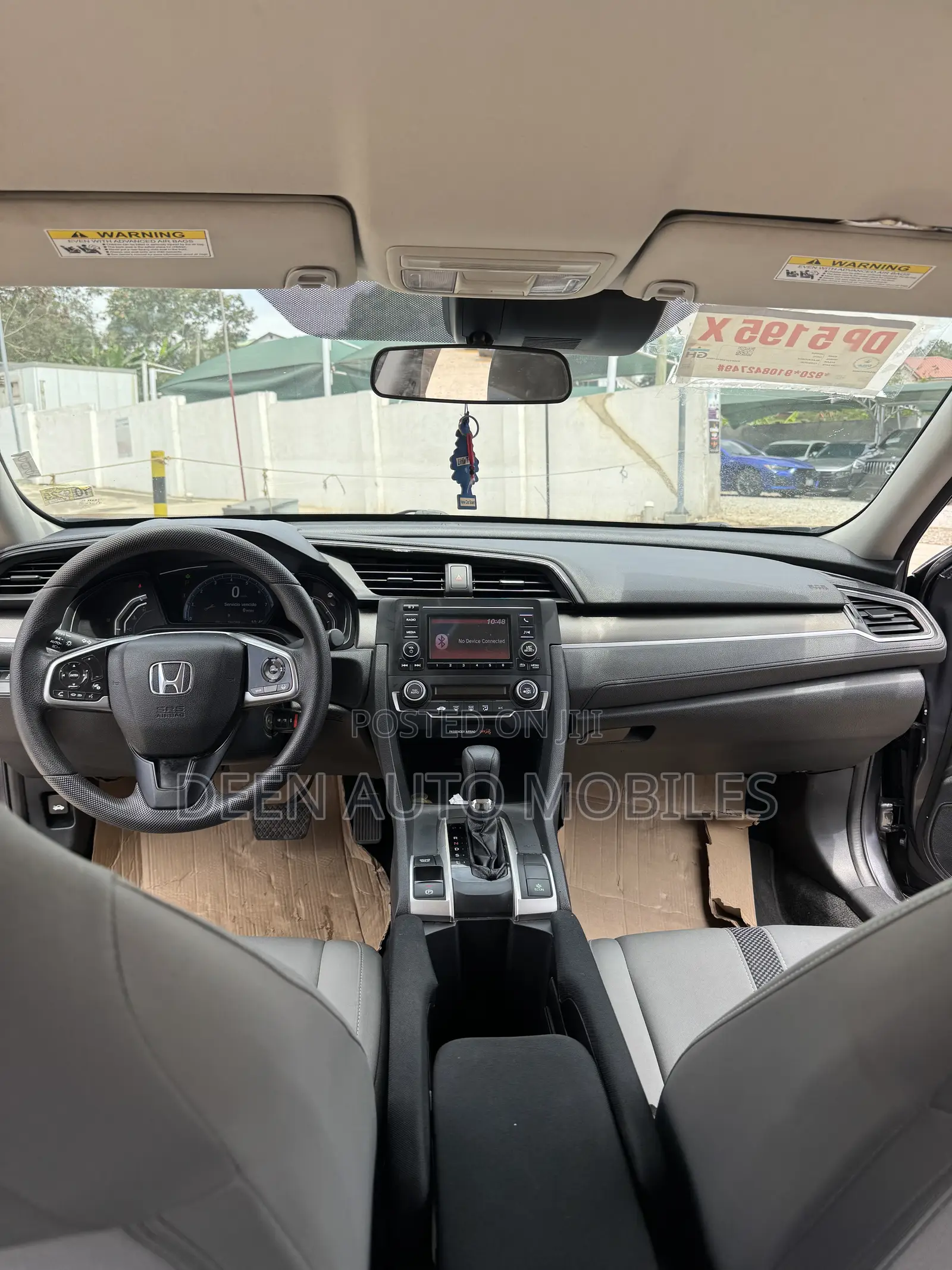 Honda Civic EX Sedan 2019 Gray