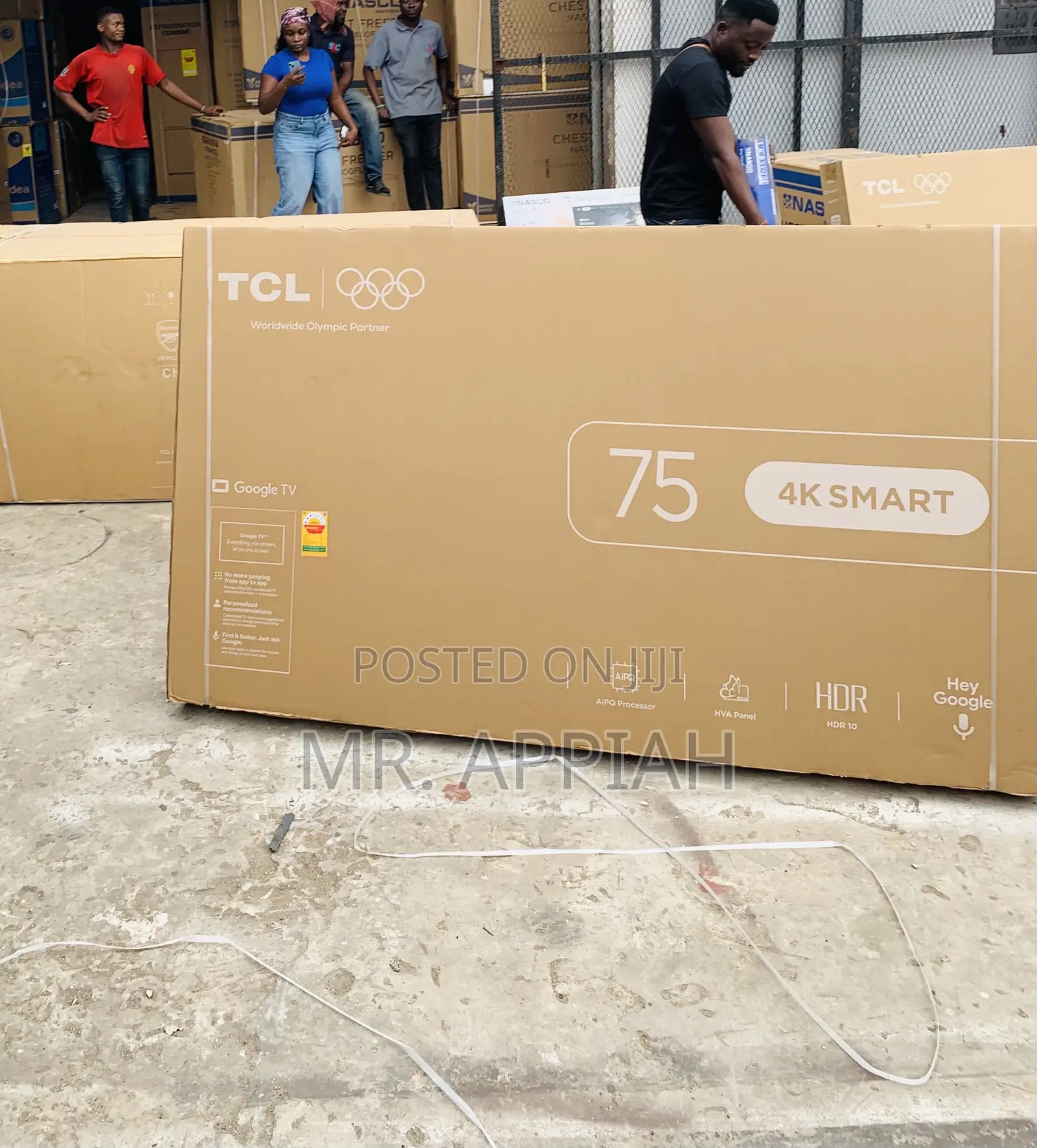 Shop Classic TCL 75” Uhd 4k Smart TV(Black) 
