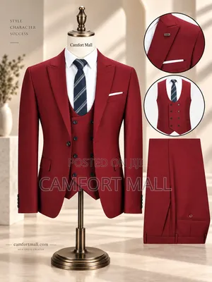 Three-Piece Men's Suit