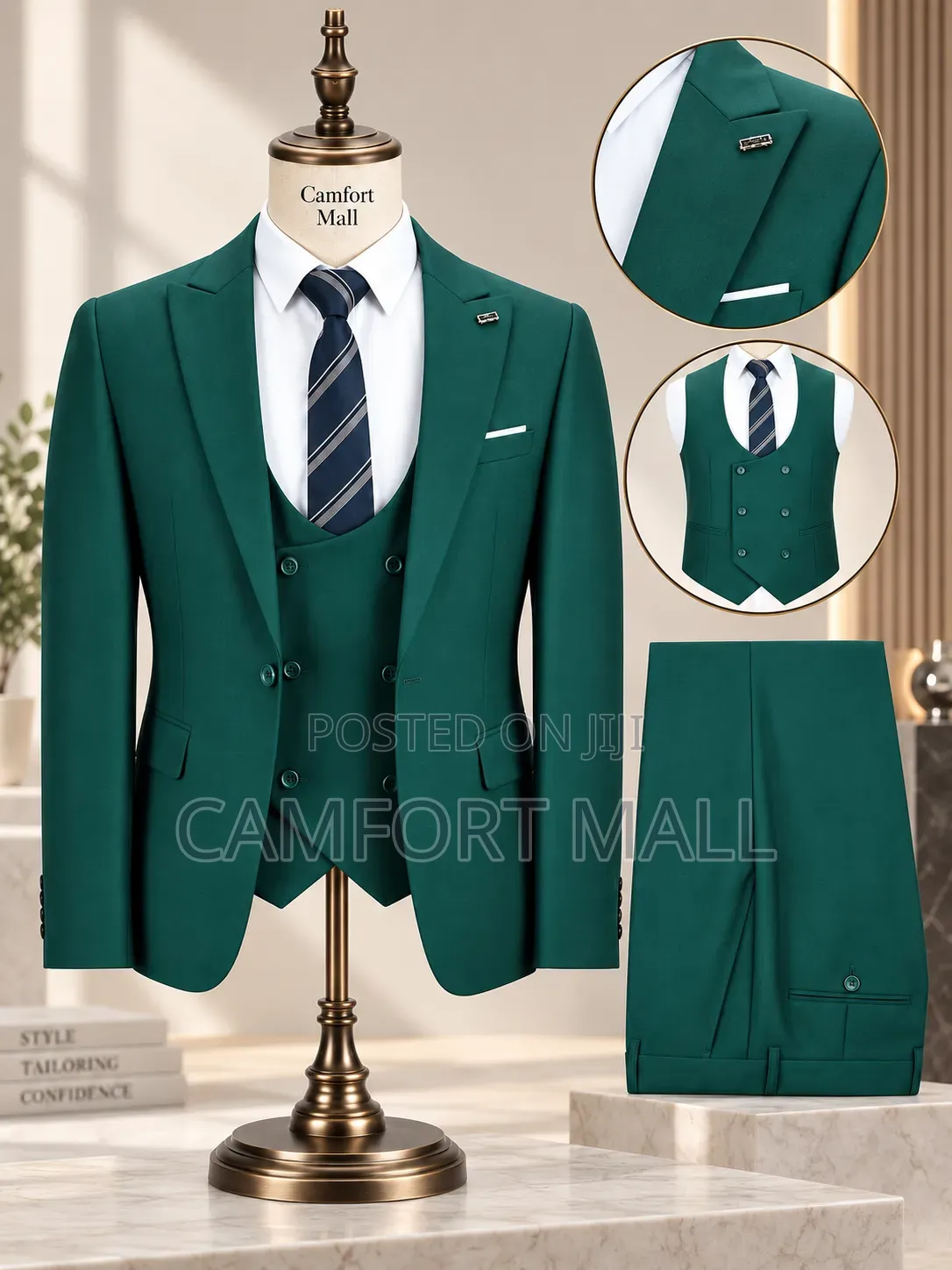 Three-Piece Men's Suit