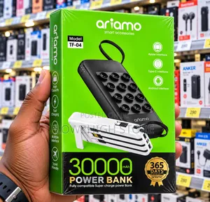 Ariamo TF-04 30,000mAh Power Bank