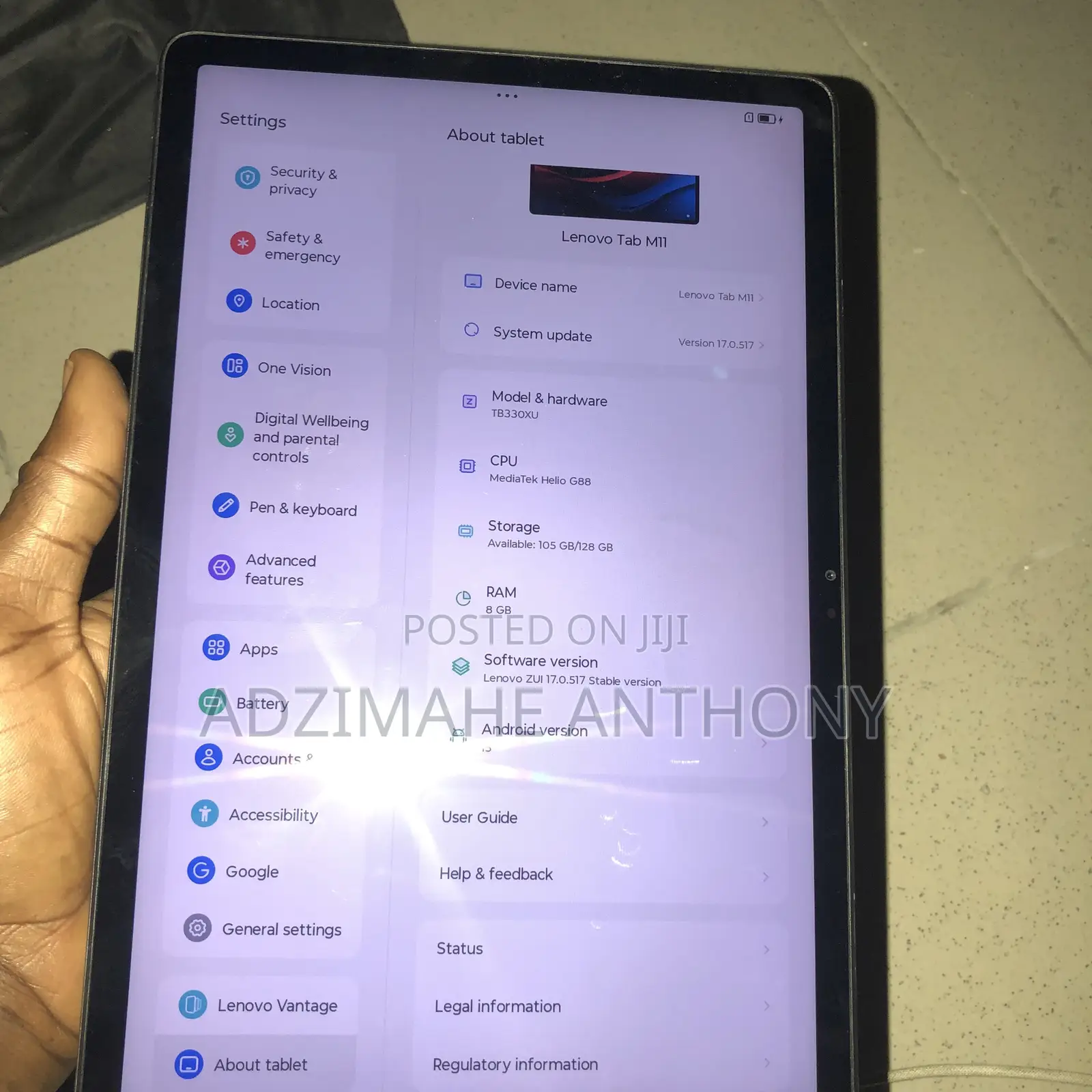 Lenovo Tab M11 128 GB