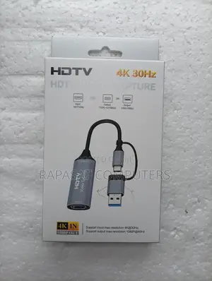 HDTV 2 in 1 USB/Type-C 4k Hdmi Video Capture Card
