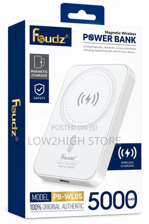 Fsudz PB-WL05 5,000mAh Magnetic Wireless Power Bank