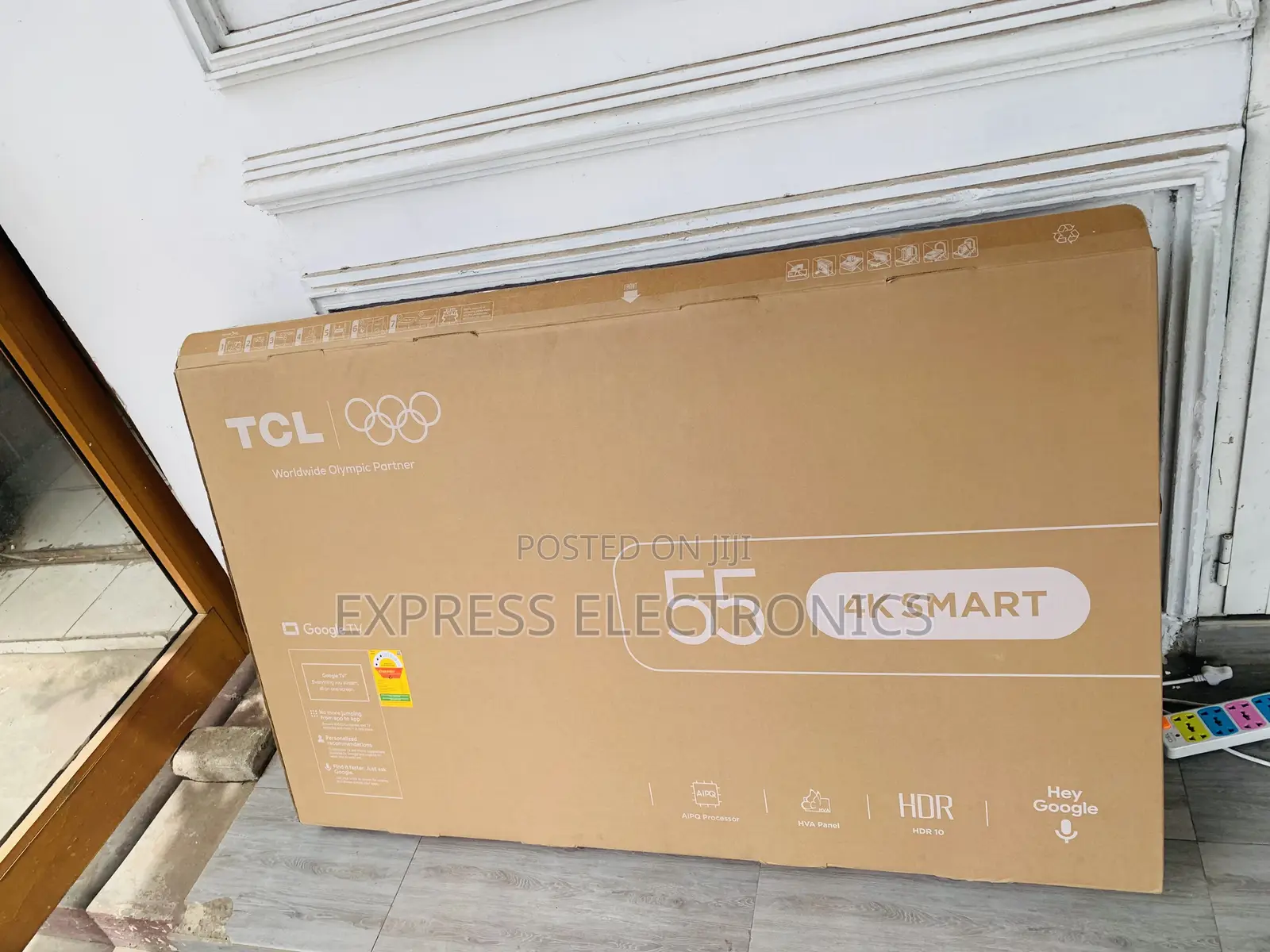 TCL 55′′ 4K HDR Frameless Google Television 55P635