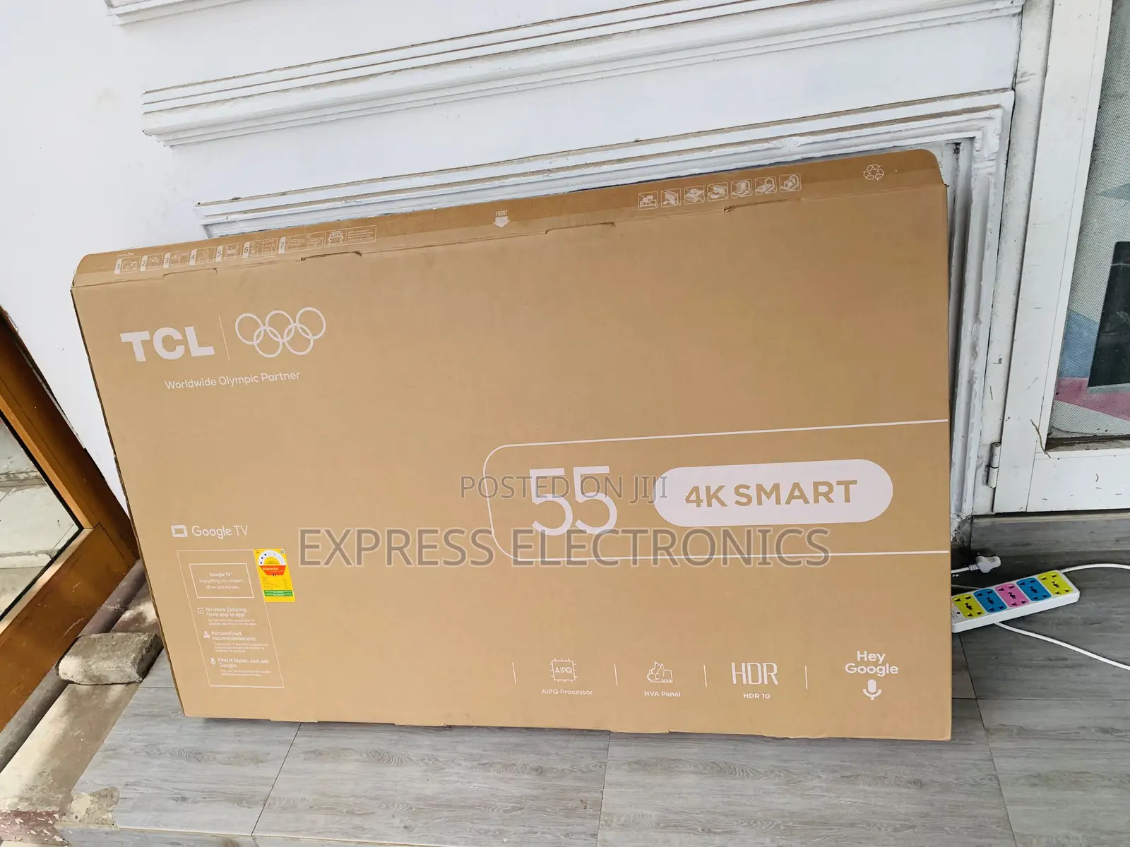 TCL 55′′ 4K HDR Frameless Google Television 55P635