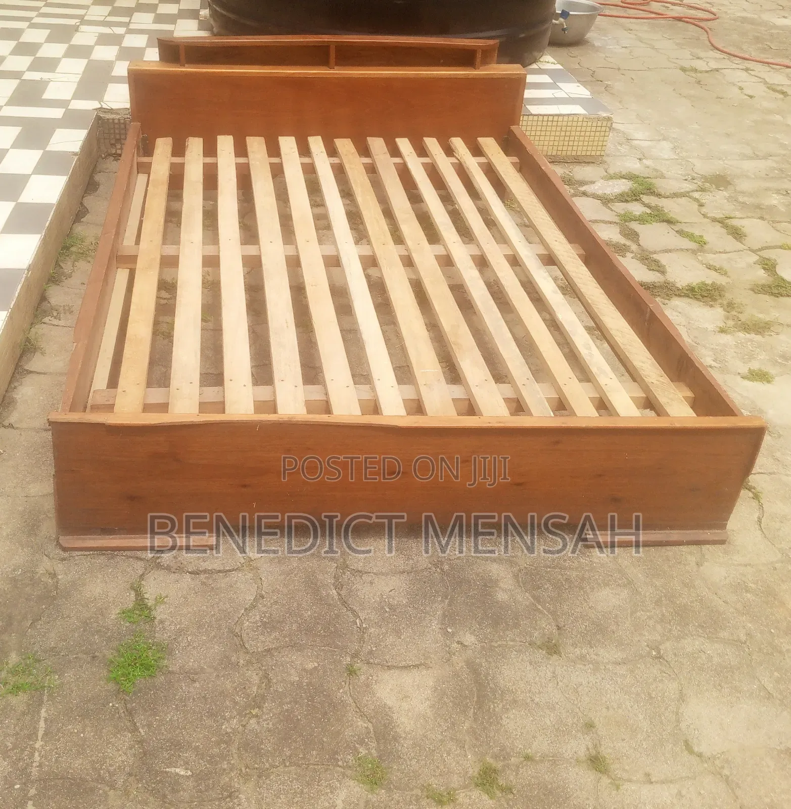 Wooden Standard Double Bed Size Bed Frames With Slabs