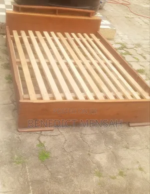 Wooden Standard Double Bed Size Bed Frames With Slabs