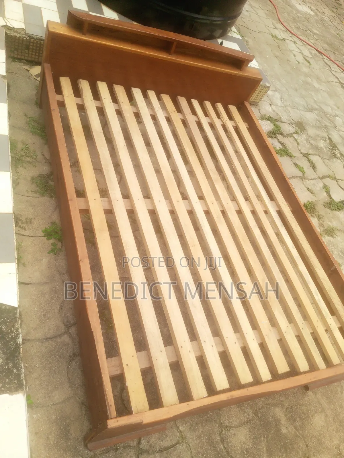 Wooden Standard Double Bed Size Bed Frames With Slabs