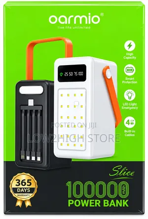 Oarmio Slice 100,000mAh Heavy-Duty Power Bank