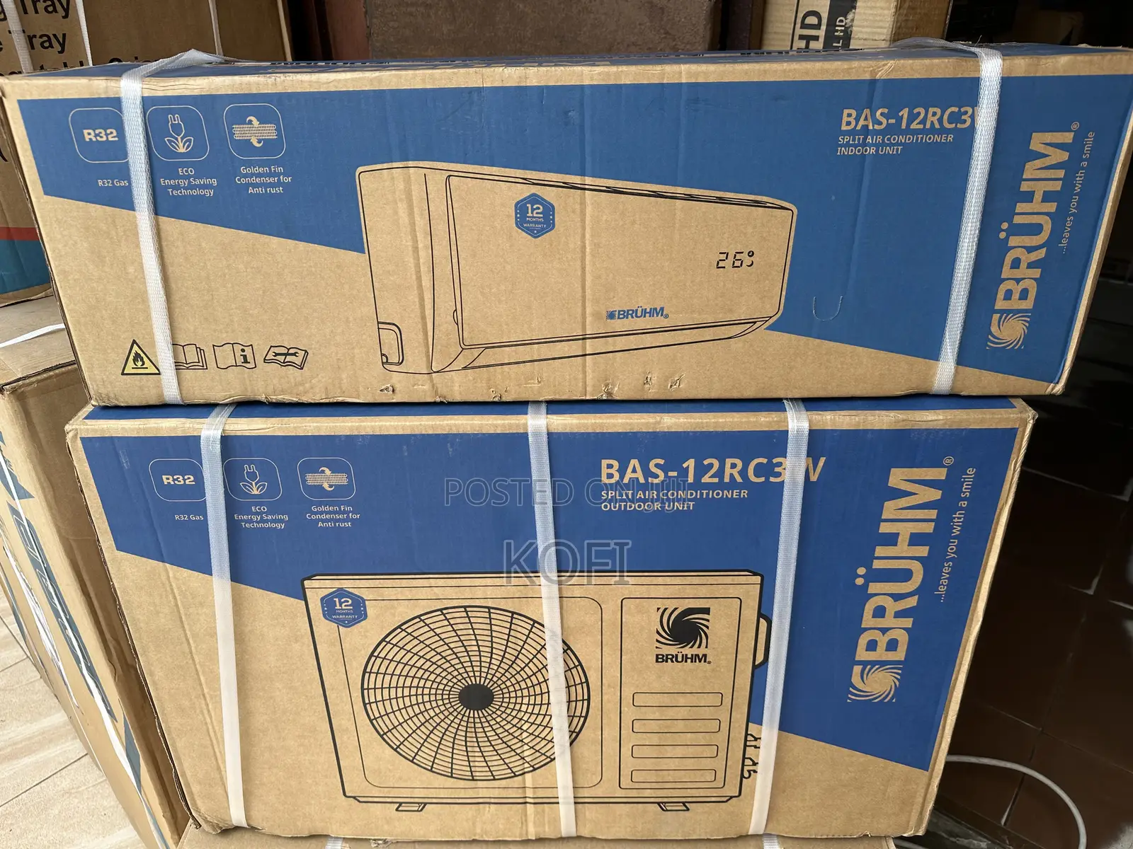Bruhm Split Unit Air Conditioner