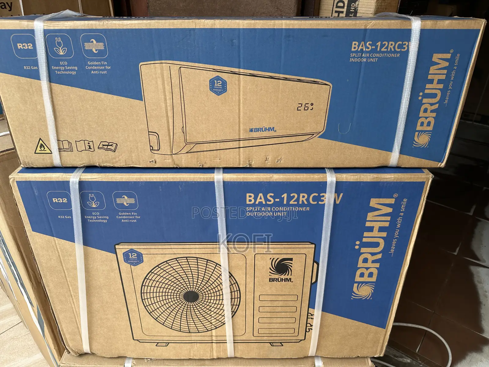 Bruhm Split Unit Air Conditioner
