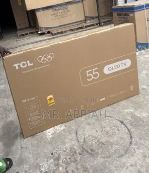 Extremely Quality TCL 55” Qled 4k Smart Screen Television 