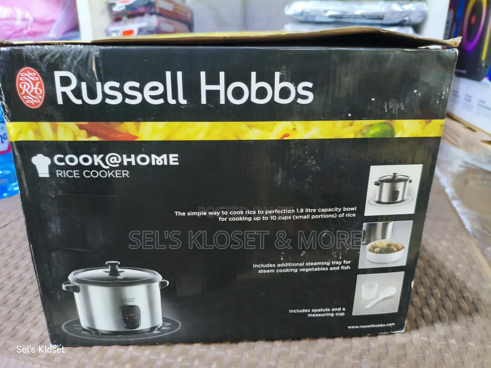 Russell Hobbs Cook at Home Rice Cooker Steamer