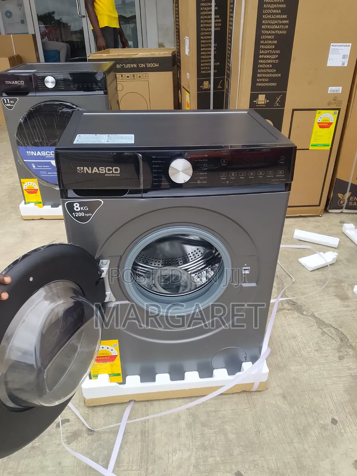 Nasco 8 Kg Fully Automatic Washing Machine With 7 Stars