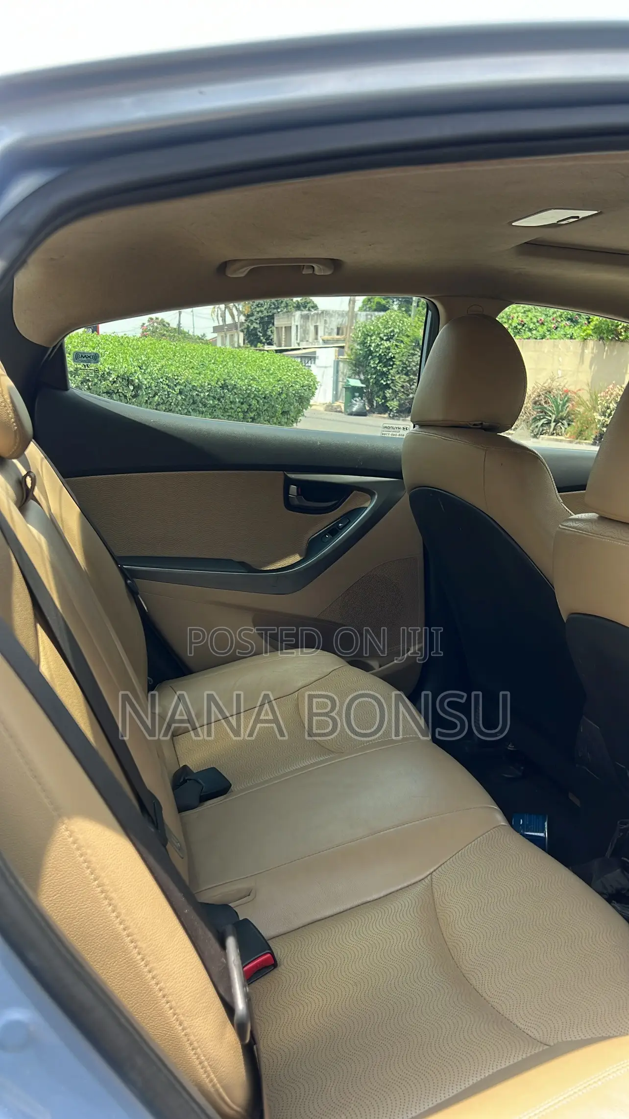 Hyundai Elantra Limited 2012 Blue