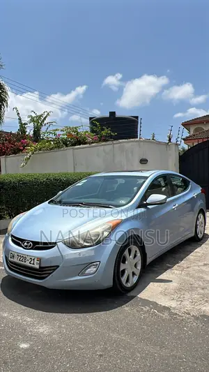 Hyundai Elantra Limited 2012 Blue