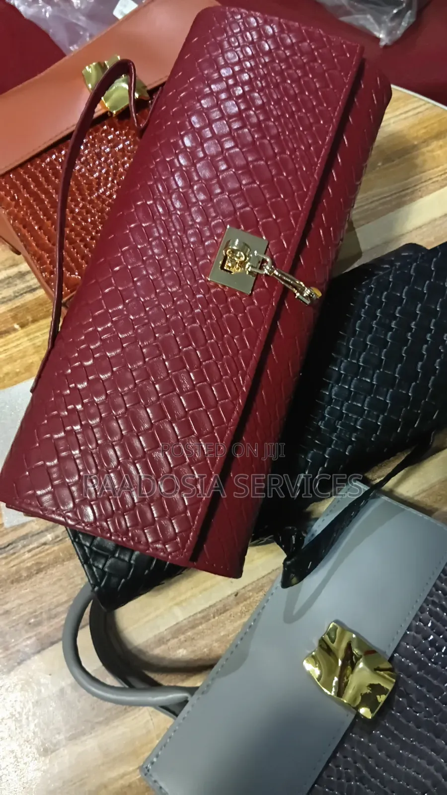 Leather Tote Large Capacity Bag