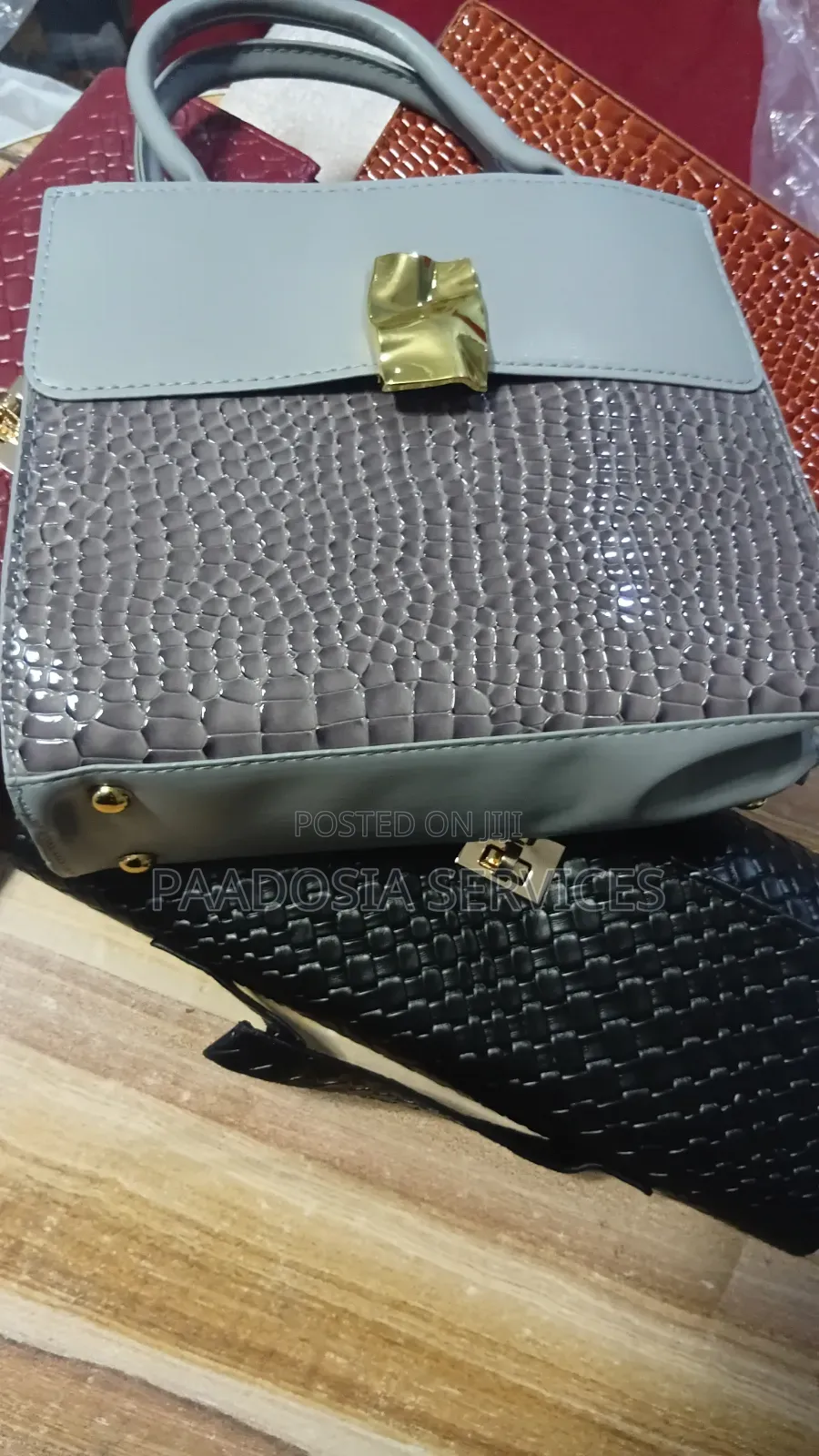Leather Tote Large Capacity Bag