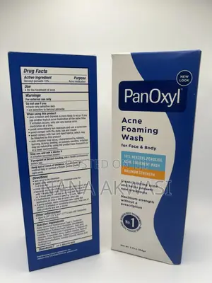 Panoxyl Acne Foaming Wash for Face Bod