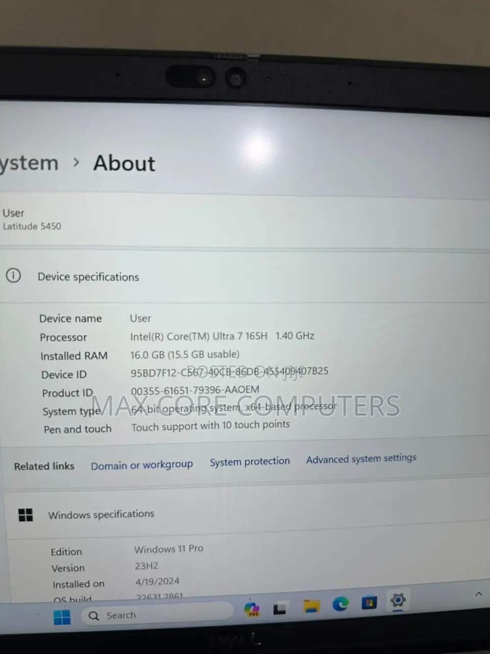 Laptop Dell Latitude 5450 16GB Intel Core i7 SSD 512GB